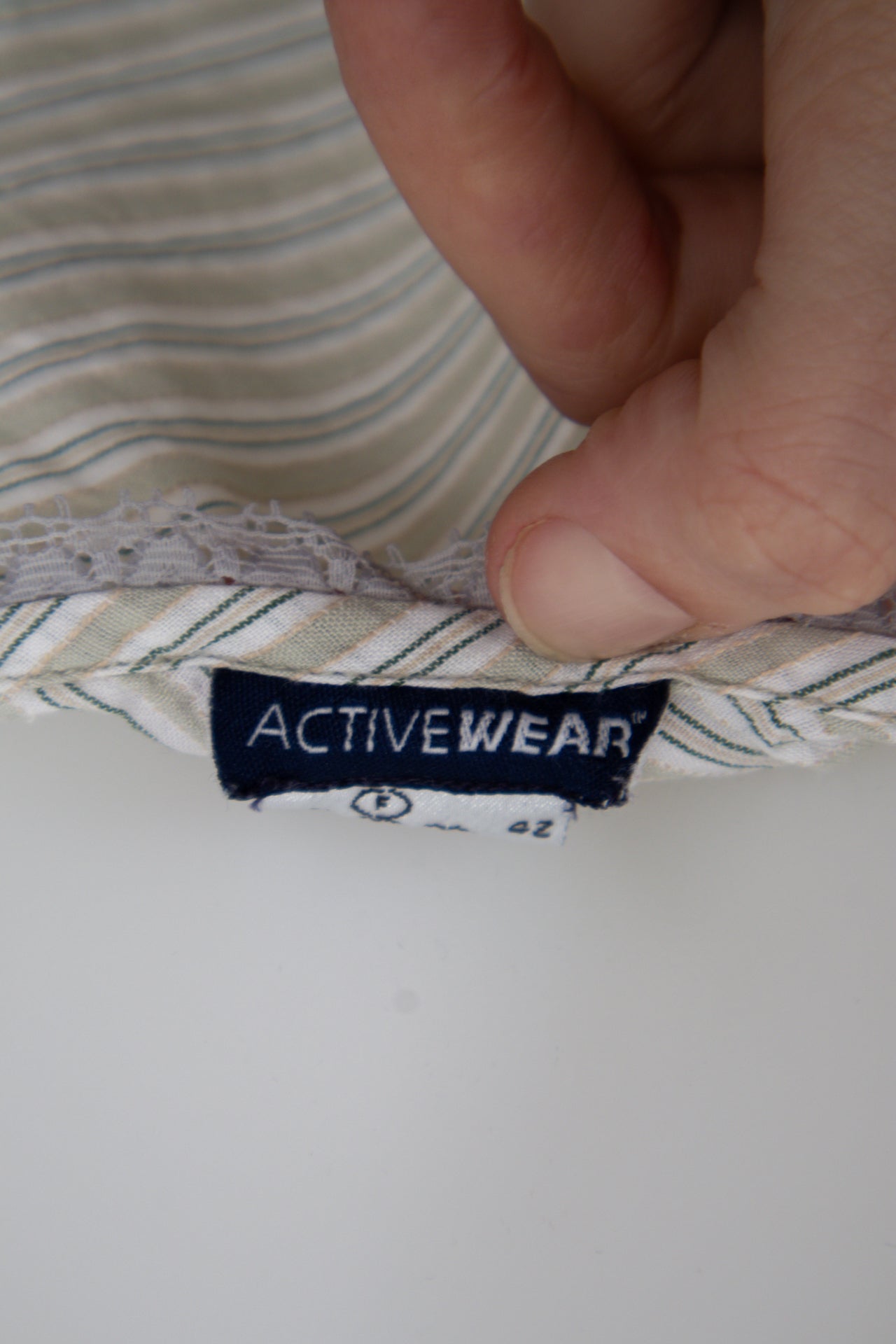 #020 Activewear Cami Top White | c. 204 | Size 8