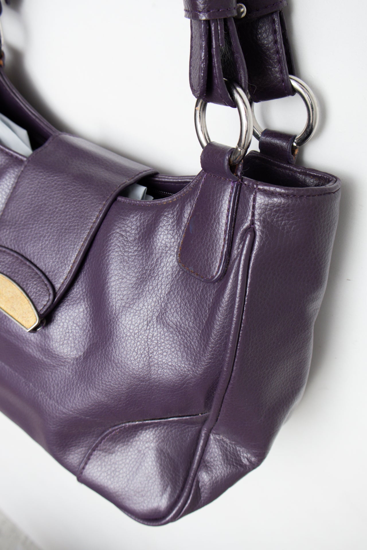 #204 Shoulder Bag Purple | c. 196 | Size