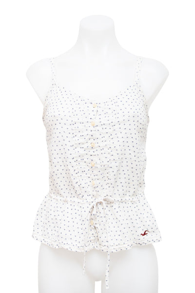 #57 Hollister Cami Top White | c. 197 | Size 6