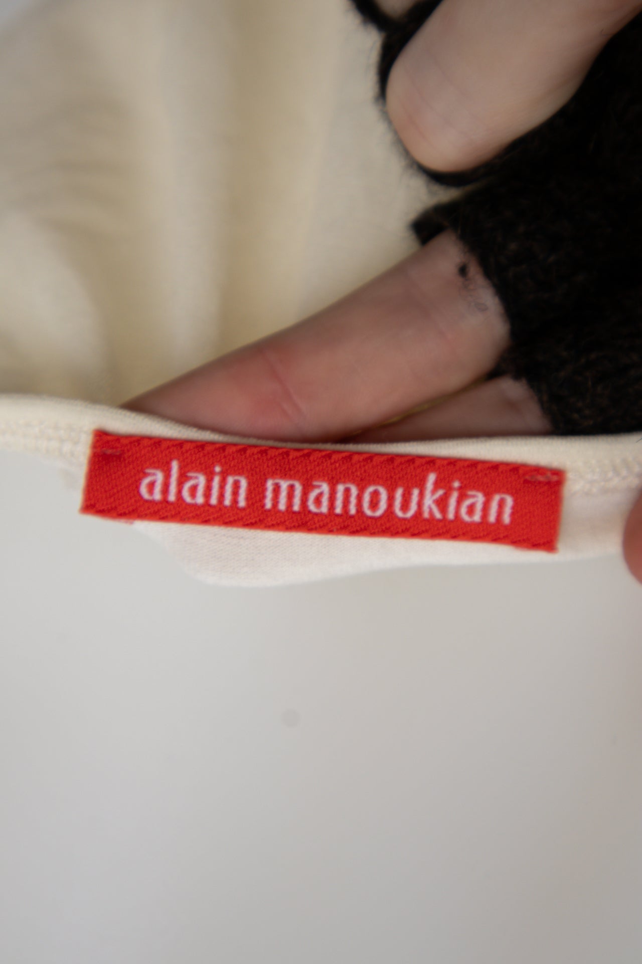#011 Alain Manoukian Cami Top Beige | c. 201 | Size 8