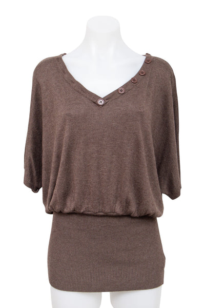 #89 2 Elles Collection Camisole Top Brown | c. 195 | Size 8