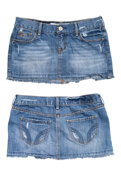 #072 Hollister Mini Skirt Blue | c. 203 | Size 6
