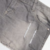 #148 Uk2la Denim Mini Skirt Gray | c. 200 | Size 12