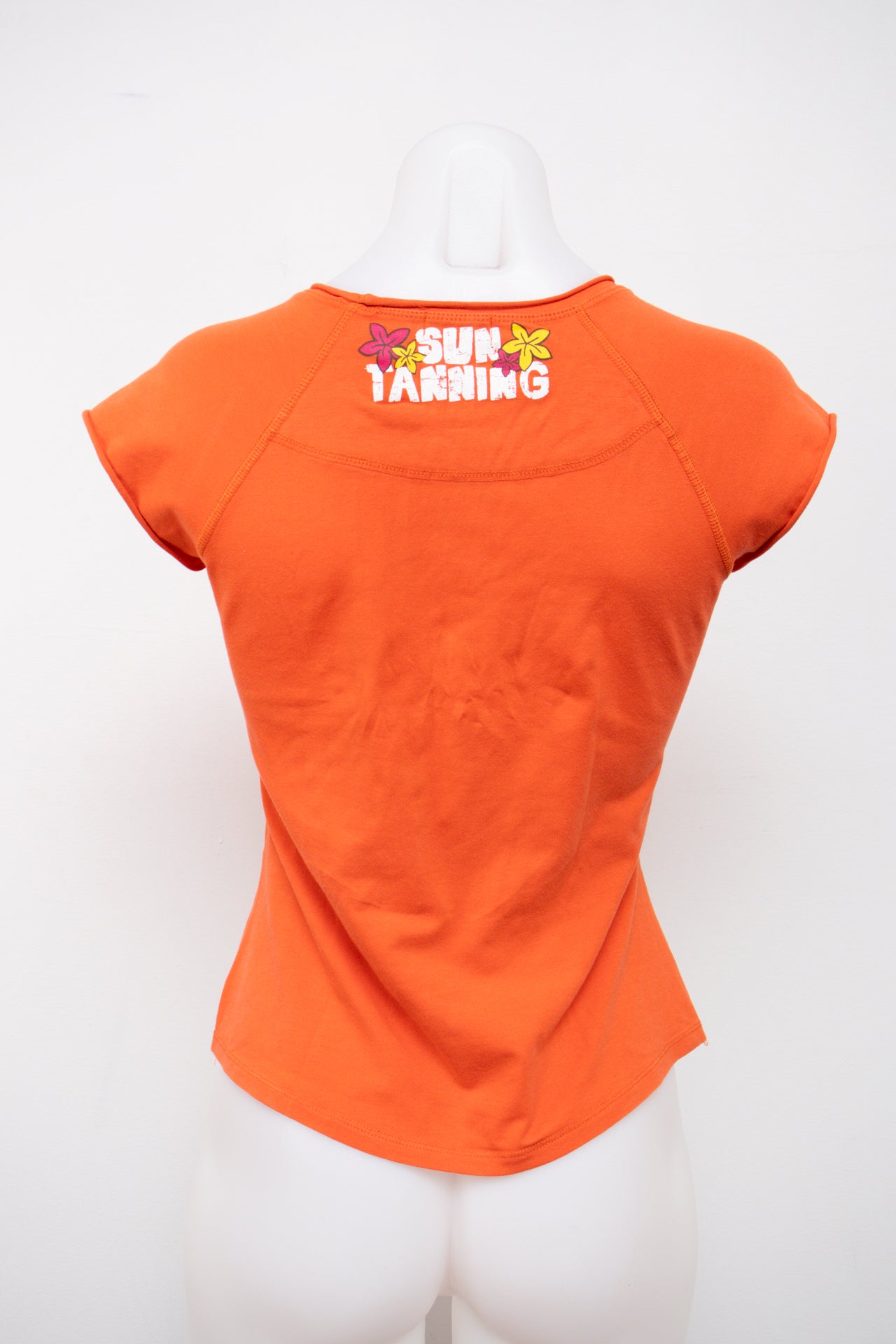 #165 Bsk T-shirt Orange | c. 206 | Size 8