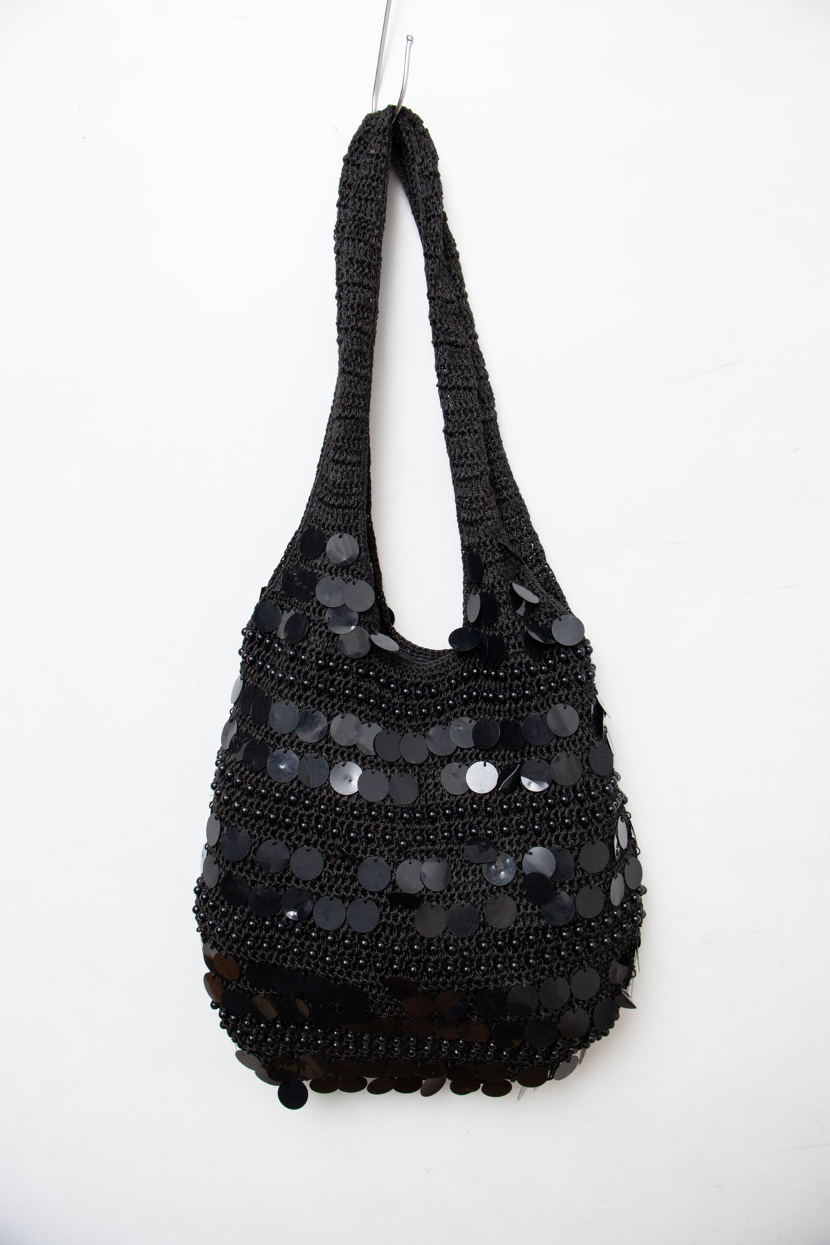 #194 Chateau Shoulder Bag Black | c. 207 | Size