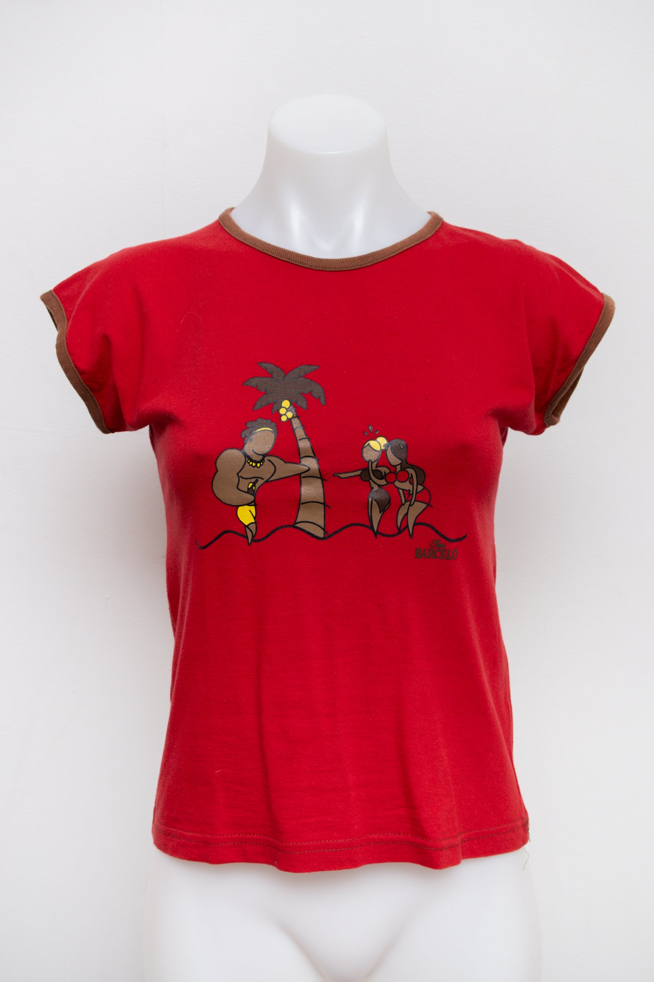 #82 Barceló T-shirt Red | c. 193 | Size 12