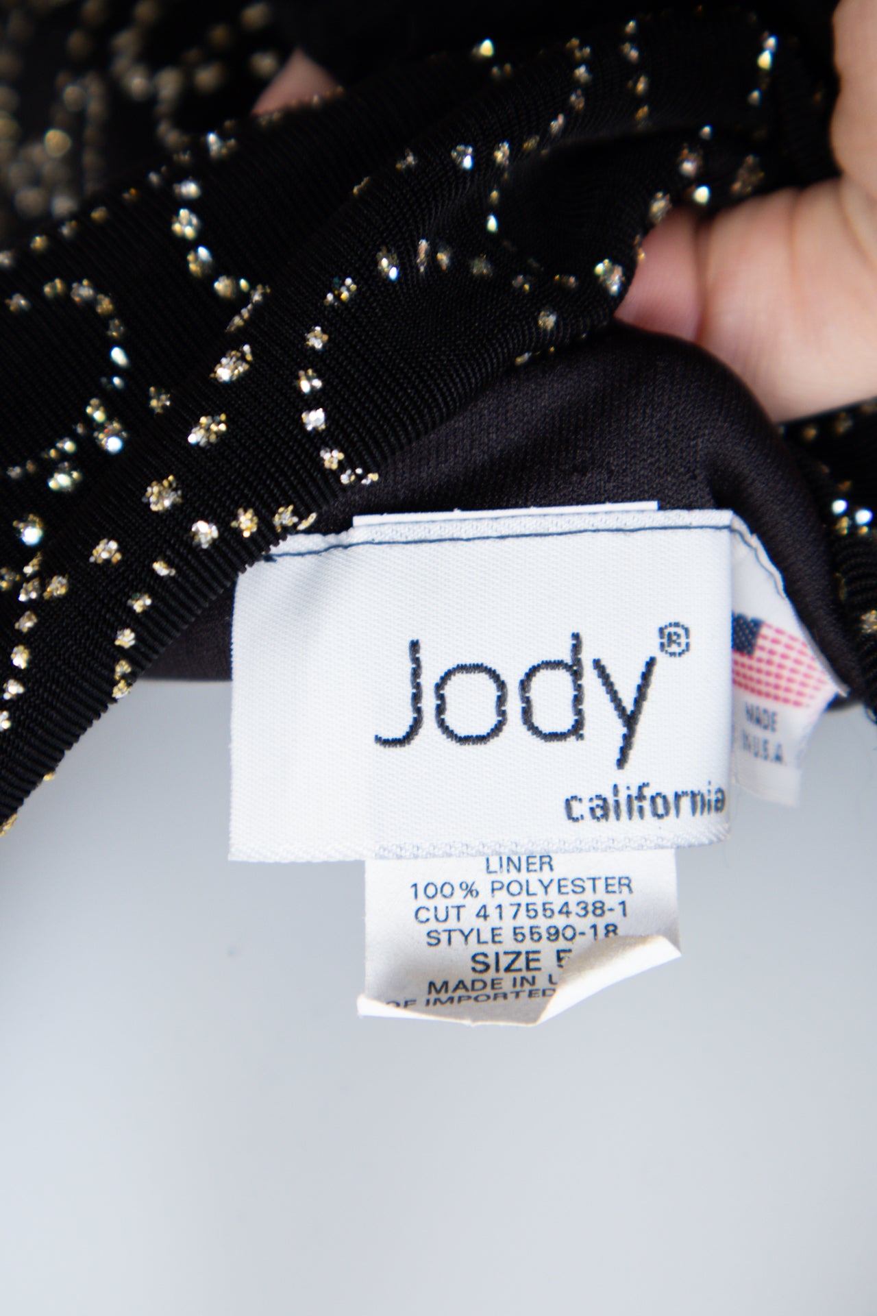 #119 Jody California Camisole Top Black | c. 207 | Size 8