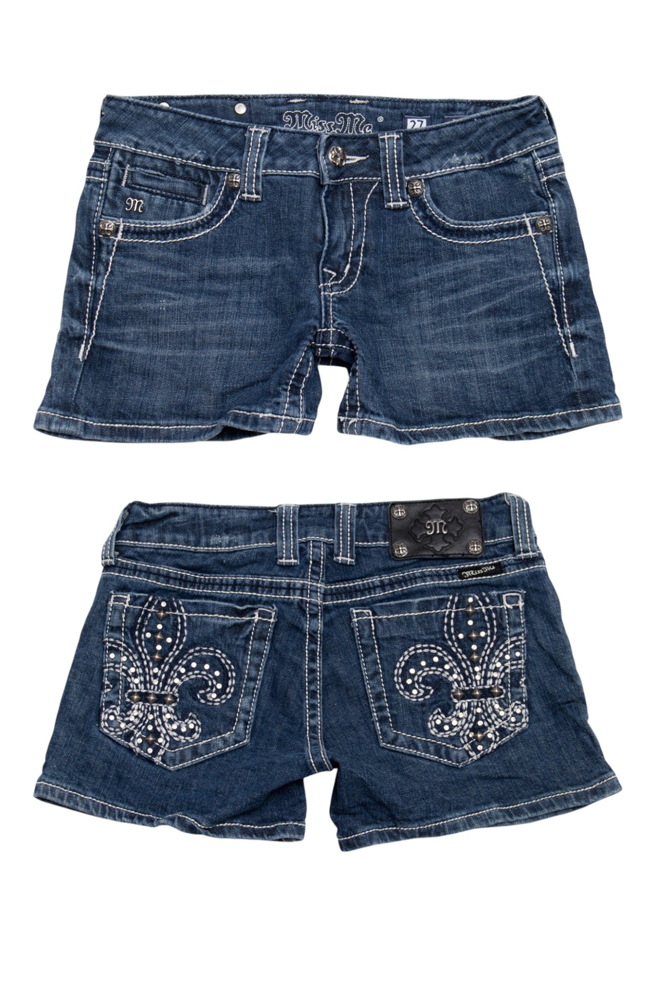 #105 Miss Me Denim Shorts Blue | c. 204 | Size 6
