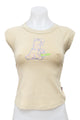#62 Fashion Catena T-shirt Beige | c. 198 | Size 10
