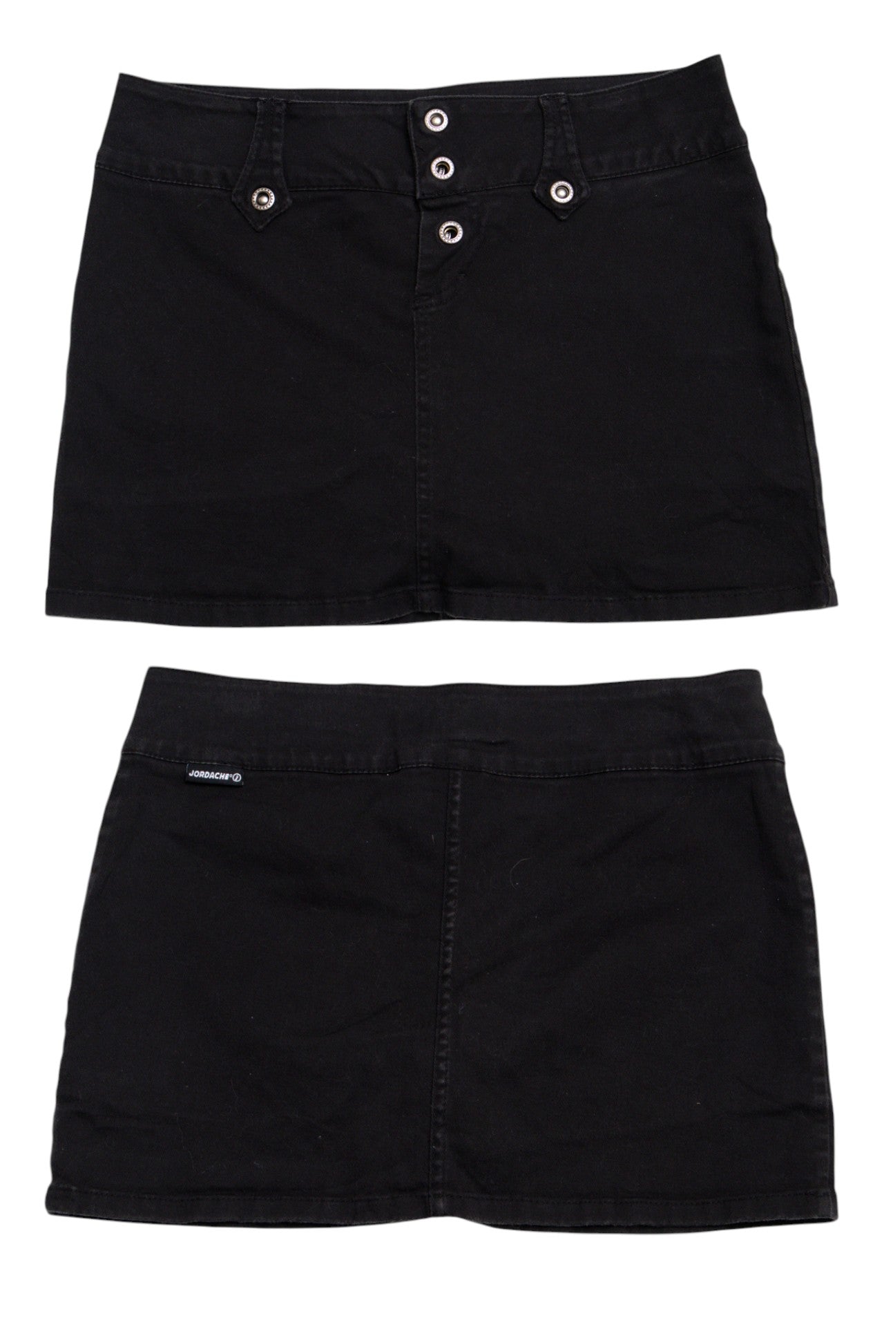 #150 Jordache Mini Skirt Black | c. 200 | Size 8