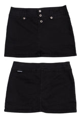 #150 Jordache Mini Skirt Black | c. 200 | Size 8