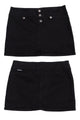 #150 Jordache Mini Skirt Black | c. 200 | Size 8