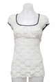 #021 Wrapper Short Sleeve White | c. 209 | Size 8