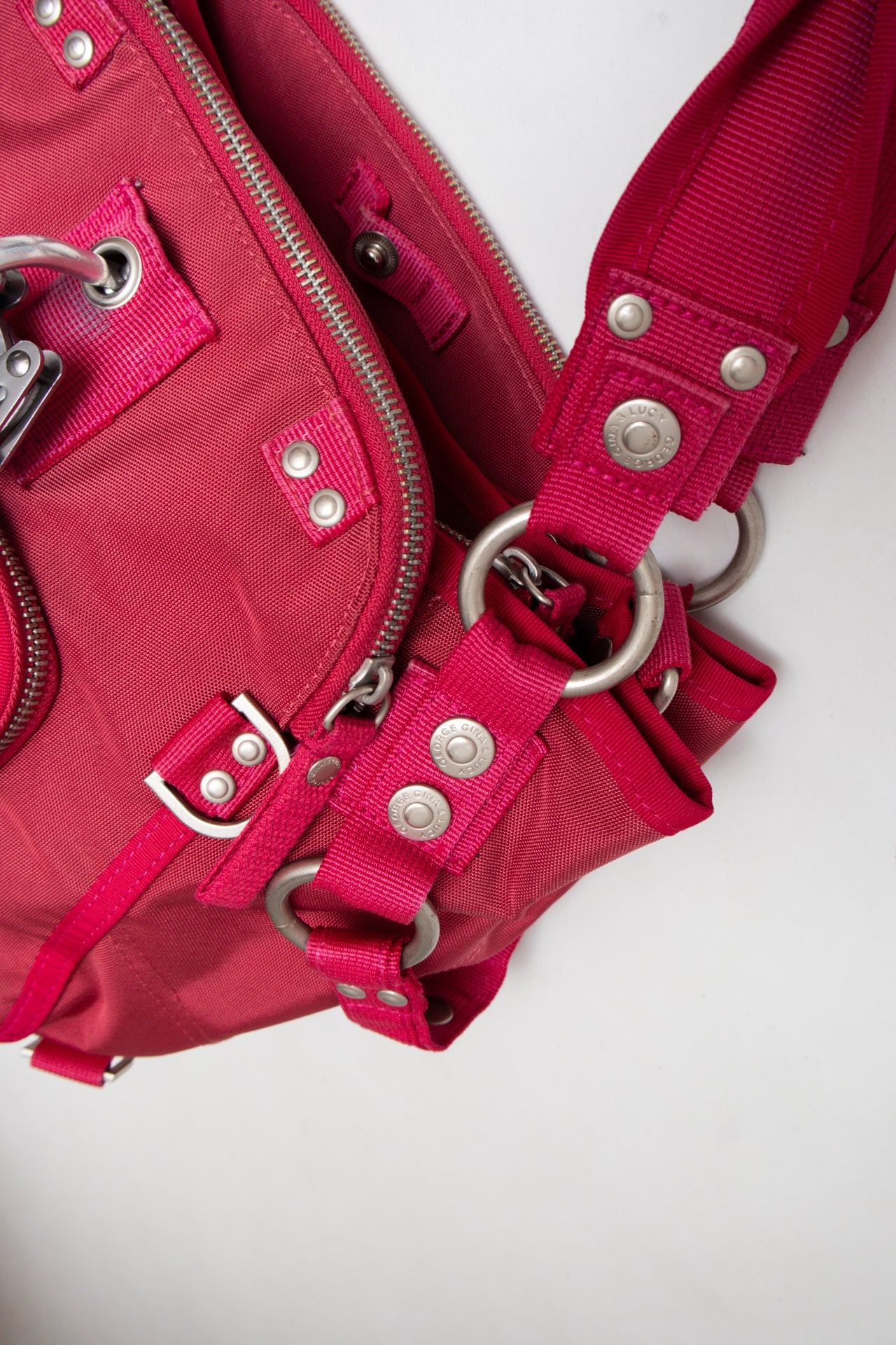 #142 George Gina & Lucy Shoulder Bag Pink | c. | Size
