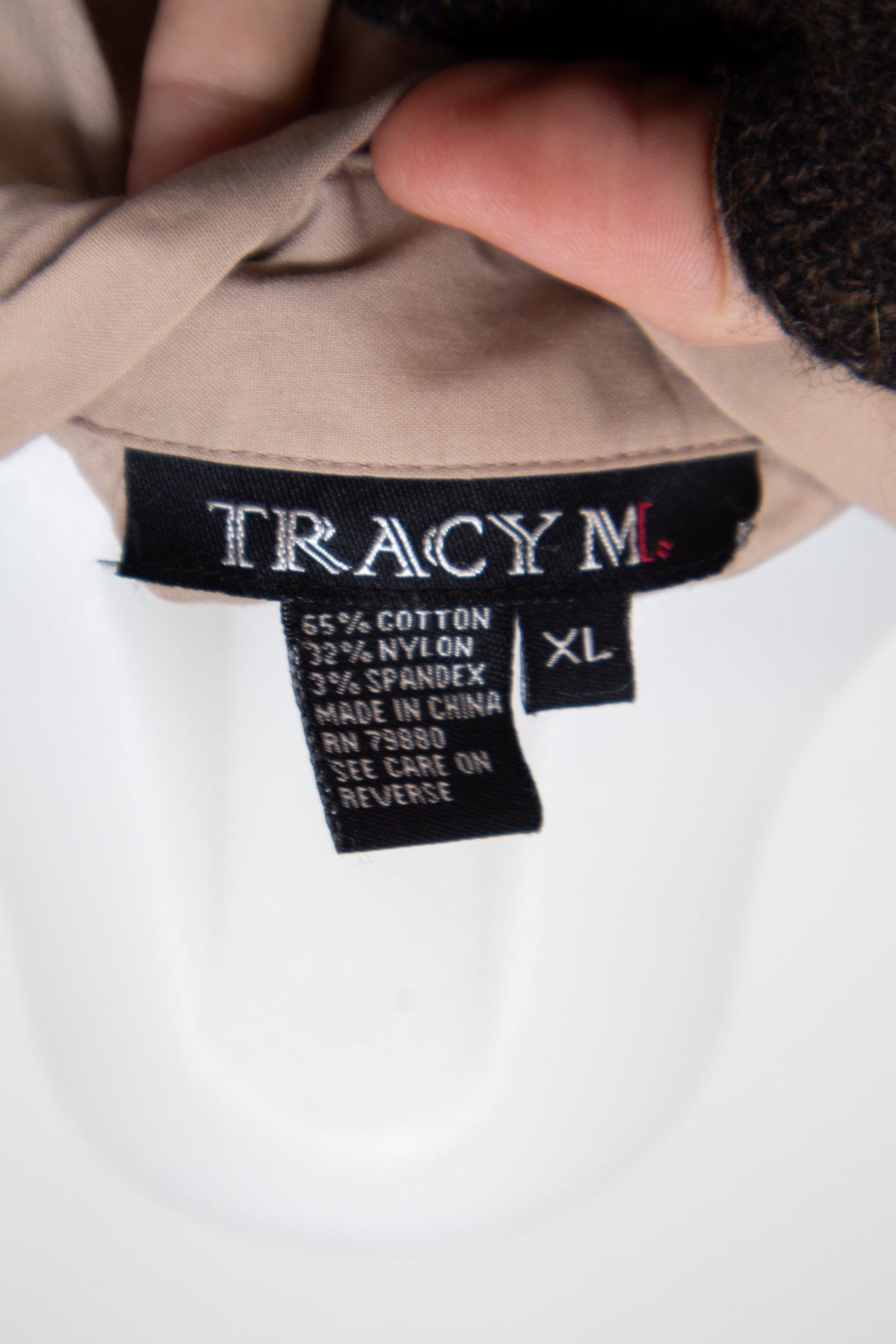 #055 Tracy M T-shirt Beige | c. | Size 10
