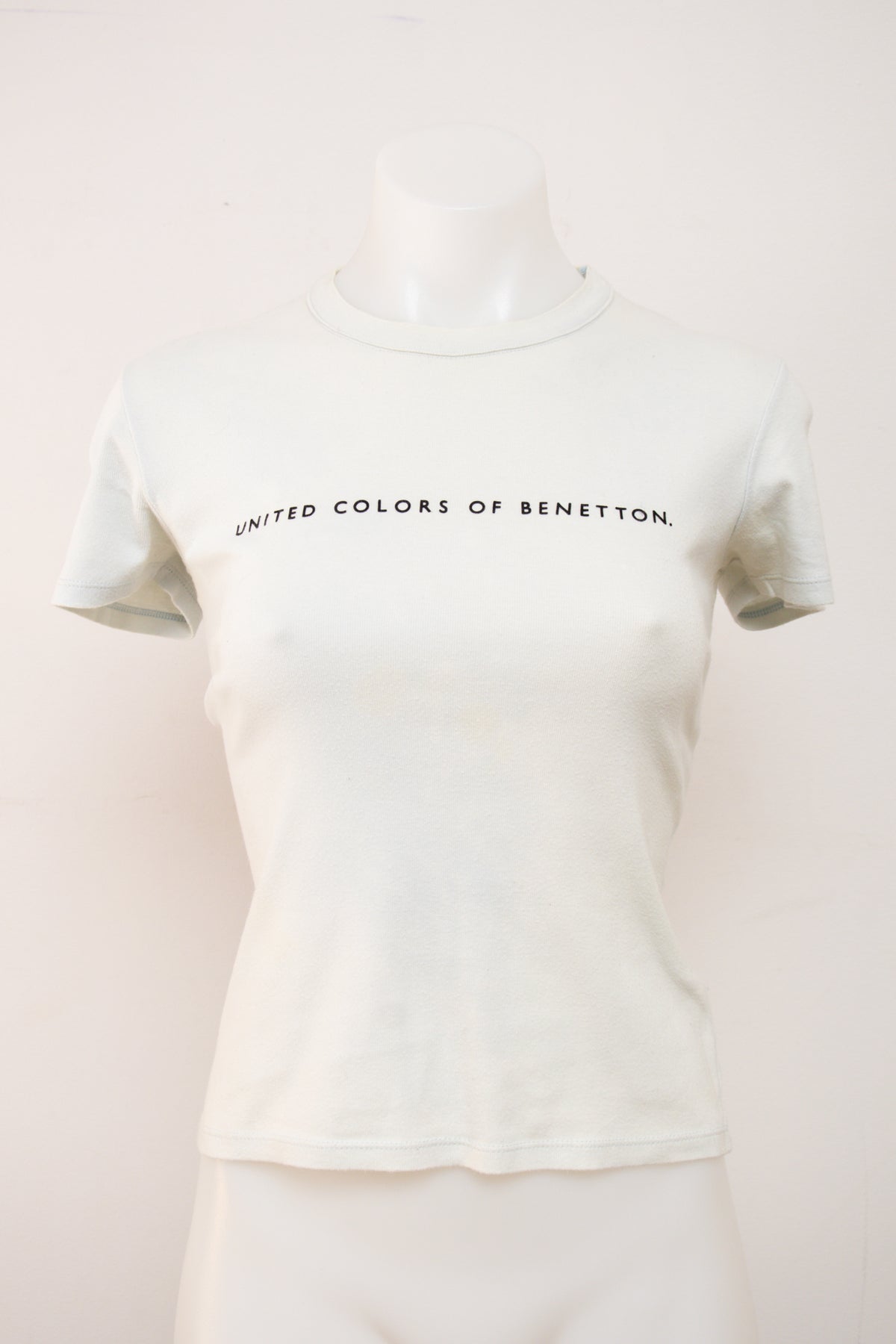 #065 United Colors Of Benetton T-shirt White | c. | Size 8