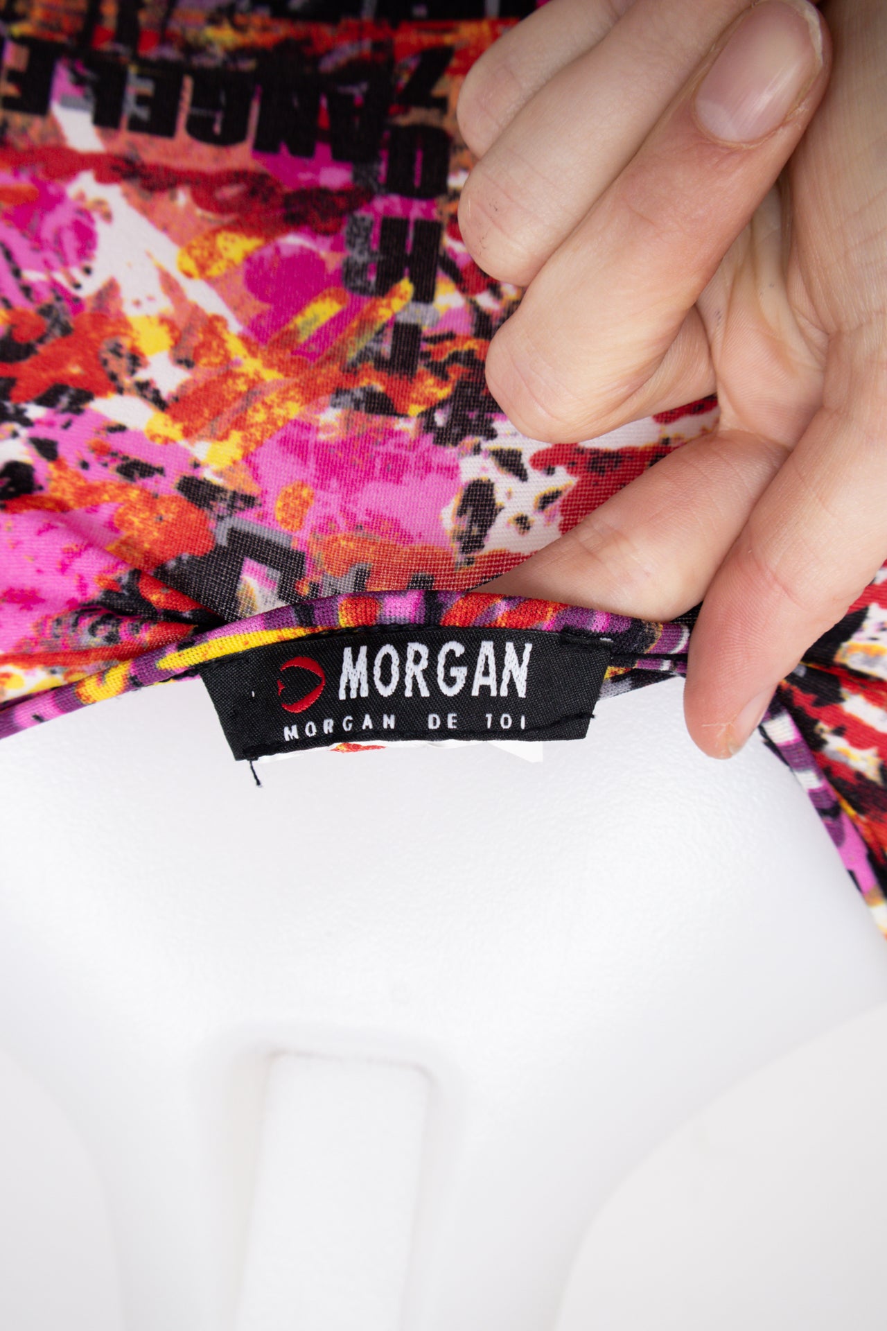 #102 Morgan T-shirt Pink | c. 206 | Size 8