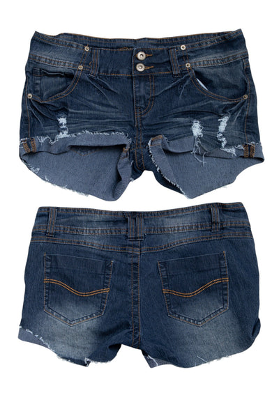 # A.e. Asphalt Shorts Blue | c. 192 | Size 10