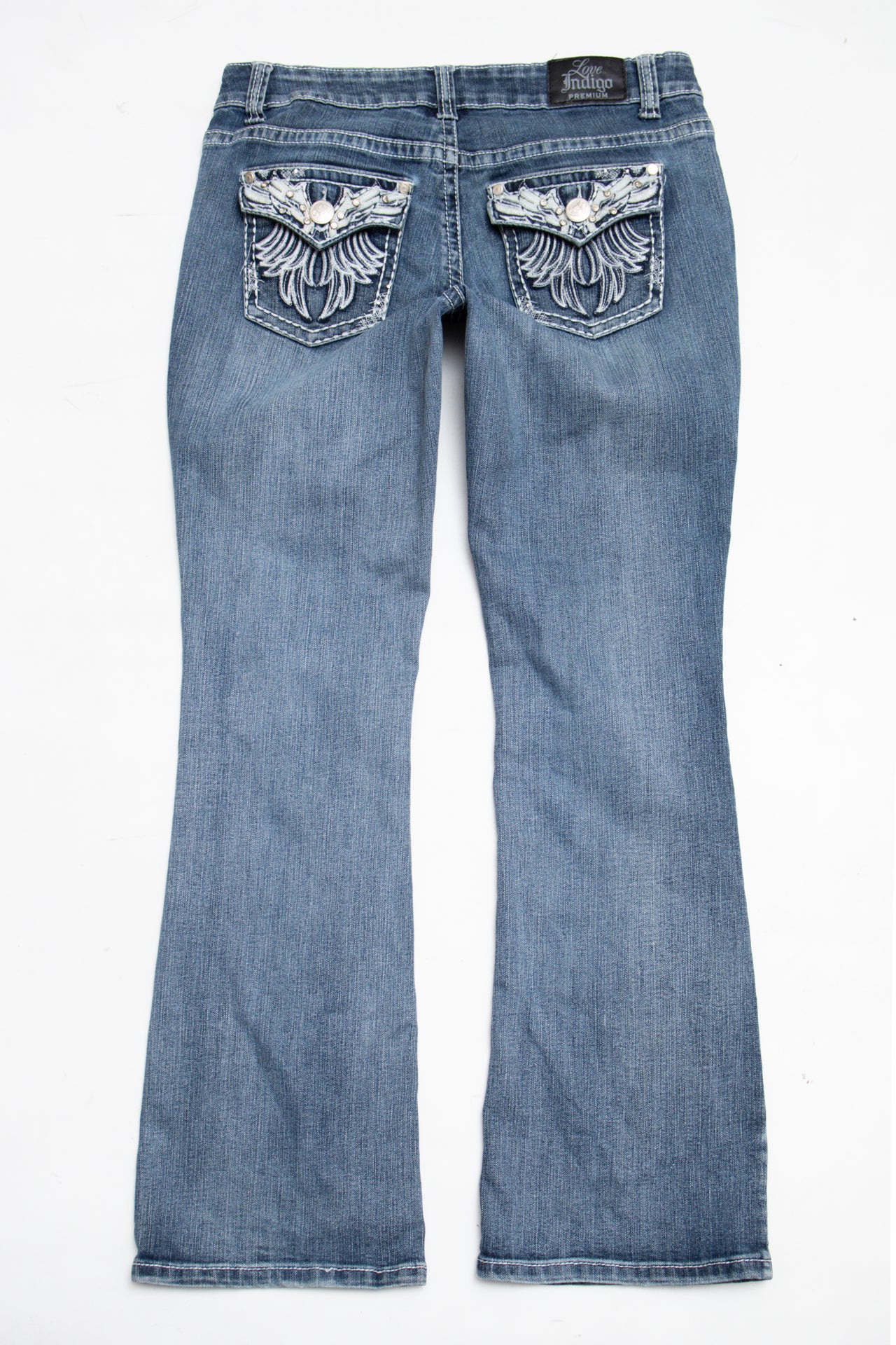 #002 Love Indigo Jeans Blue | c. 206 | Size 8