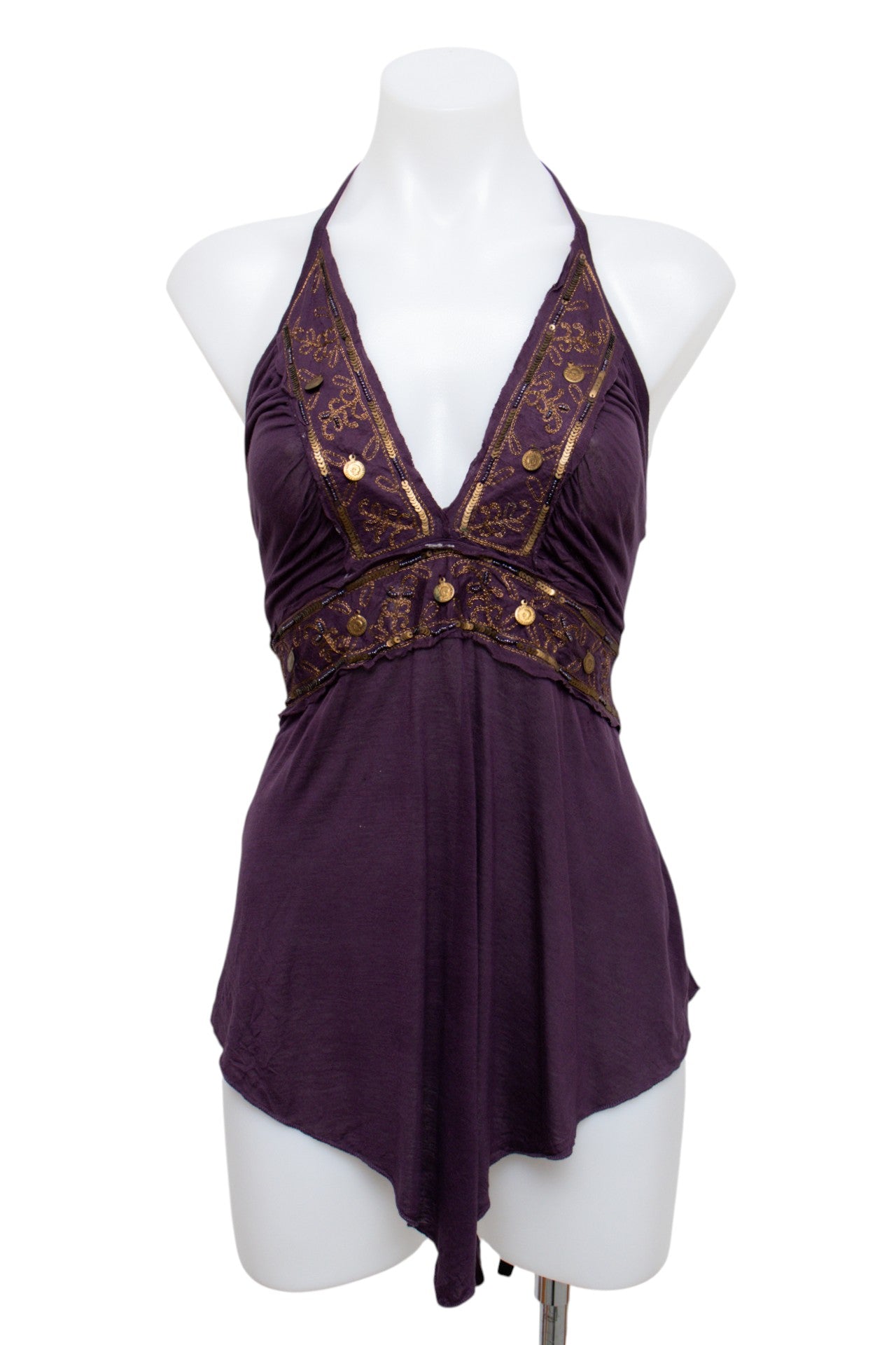 #023 Bcbgirls Halter Top Purple | c. 203 | Size 8