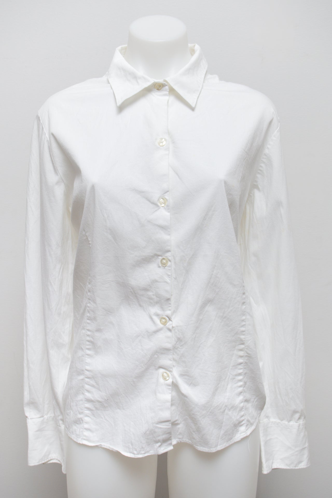 #98 George Stretch T-shirt White | c. 191 | Size 12/14