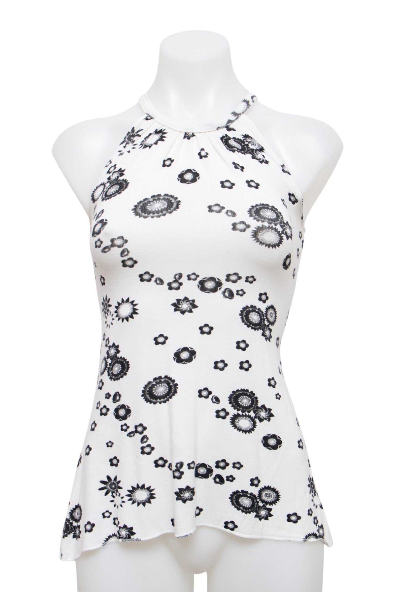 #013 Halter Top White | c. 203 | Size 8