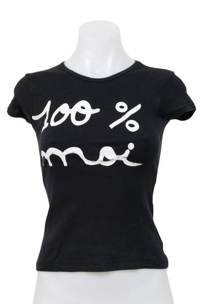 #163 J.n.y T-shirt Black | c. 206 | Size 6