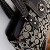 #132 Coach Bag Black | c. 209 | Size