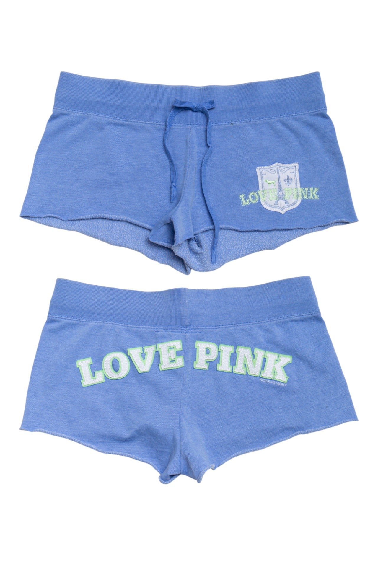 #163 Pink Victoria's Secret Shorts Blue | c. 196 | Size 10