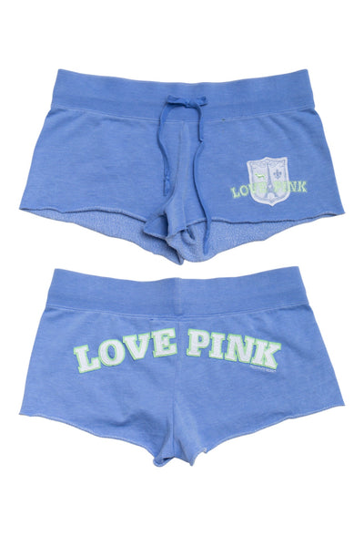 #163 Pink Victoria's Secret Shorts Blue | c. 196 | Size 10