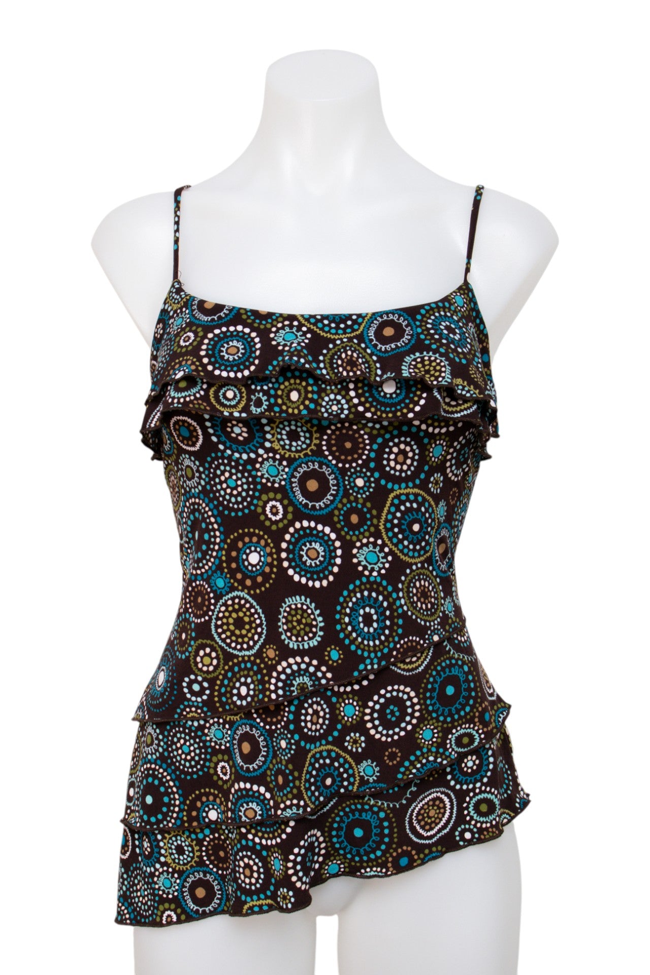 #019 Iz Byer California Camisole Top Brown | c. 199 | Size 10