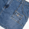 #169 Vanilla Star Mini Skirt Blue | c. 209 | Size 12