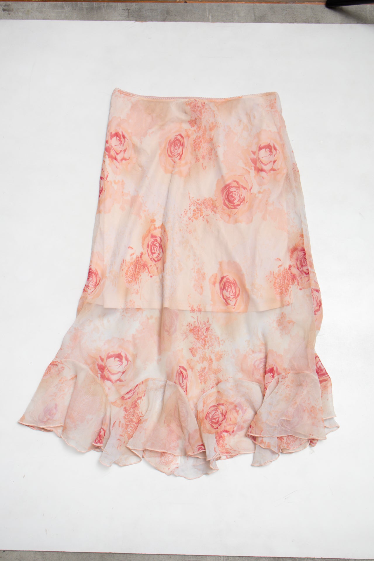 #177 Morningside Skirt Pink | c. | Size 12/14