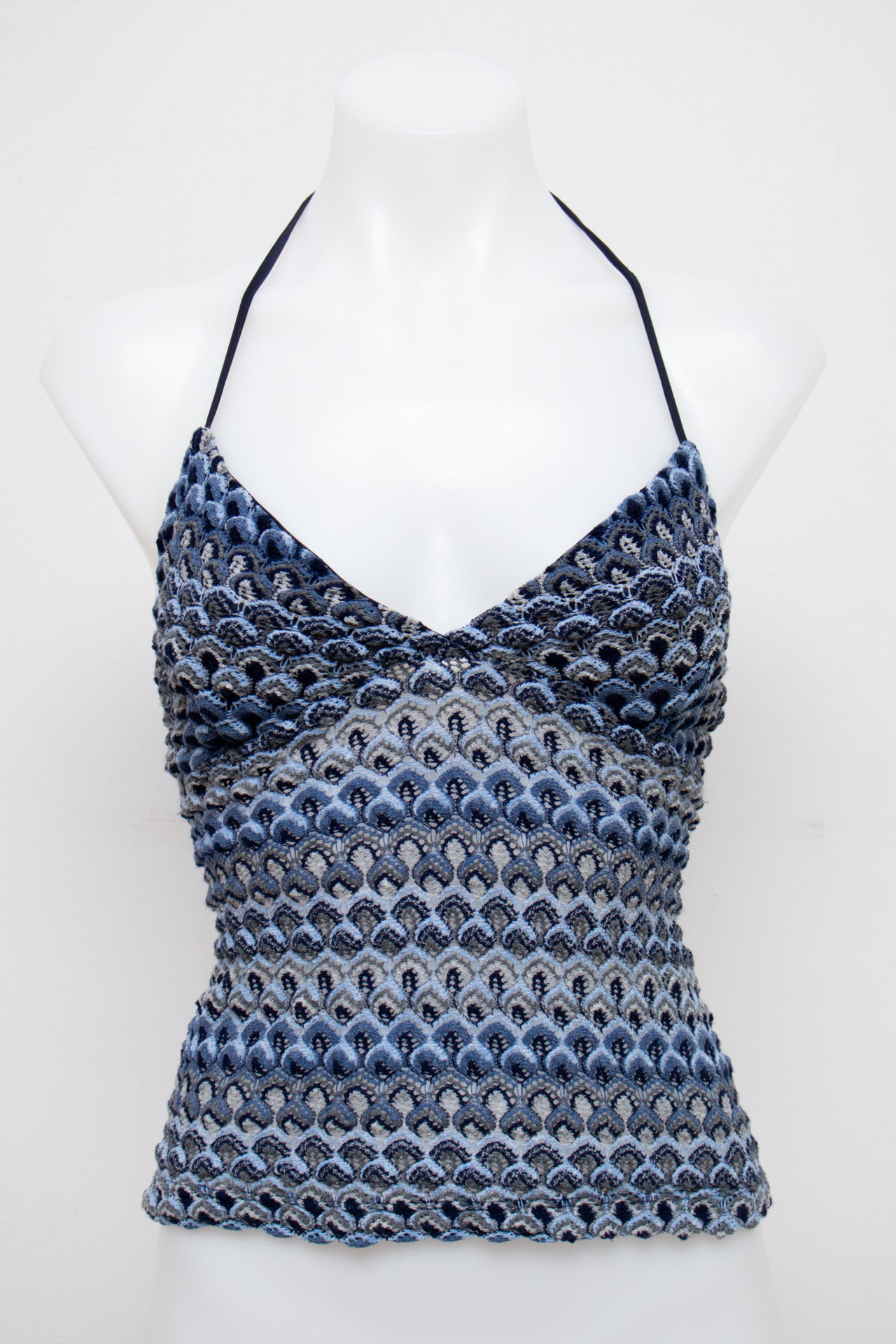#021 Ancien Cami Top Blue | c. 203 | Size 8