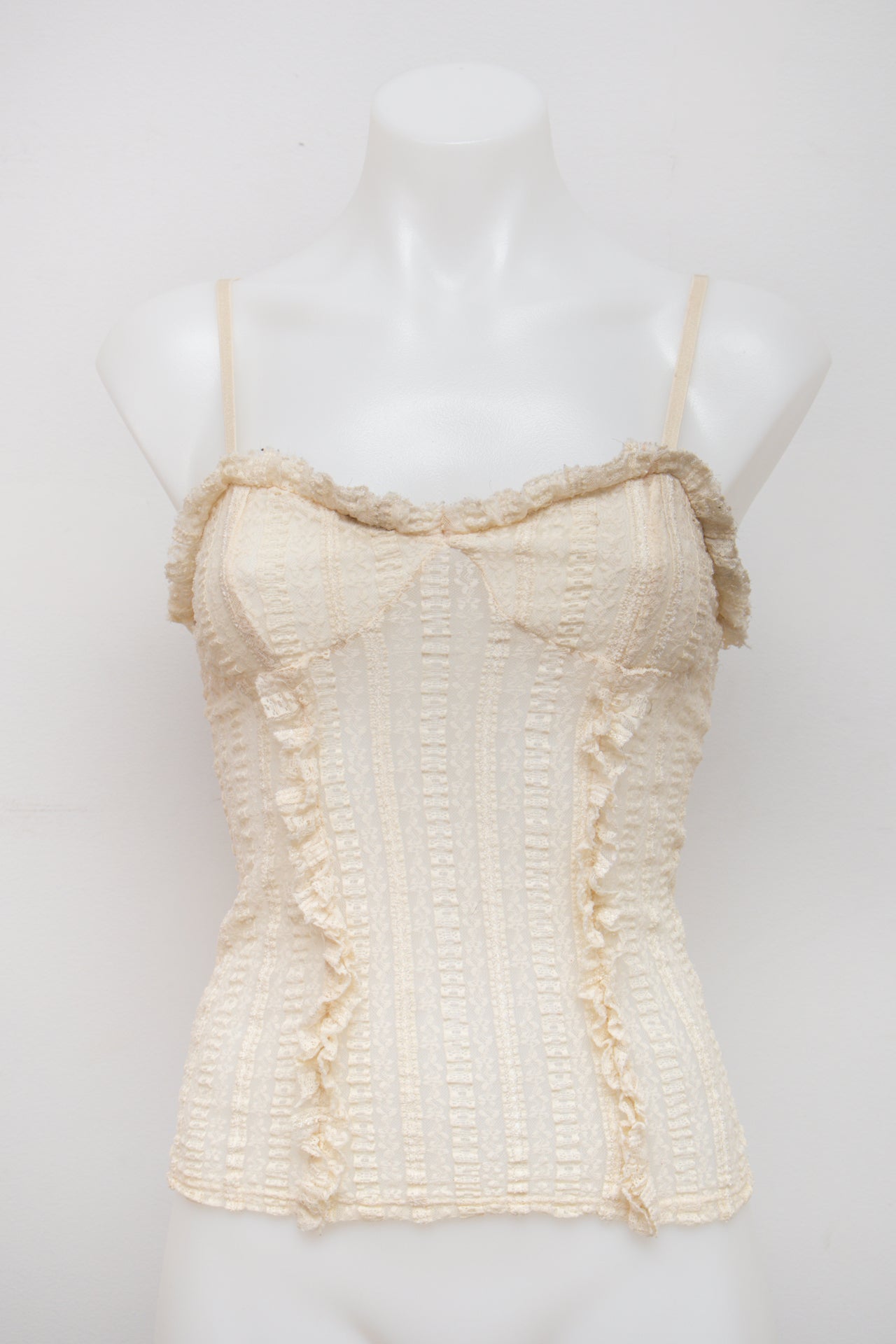 #15 No Boundaries Cami Top White | c. 195 | Size 6