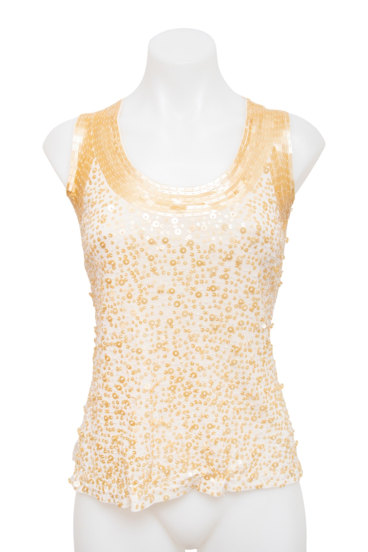 #10 Yogo Tank Top Yellow | c. 197 | Size 12