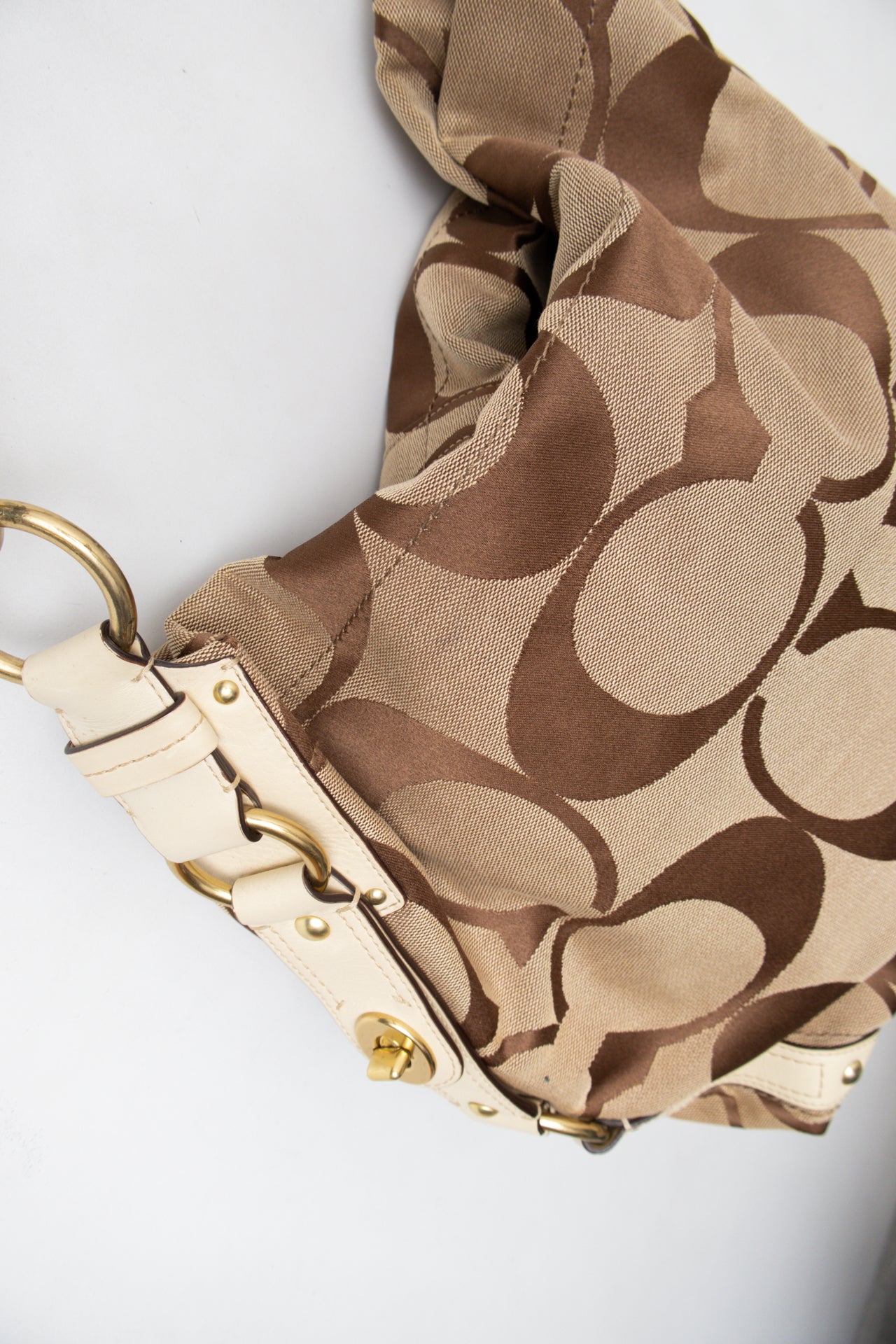 #192 Coach Shoulder Bag Brown | c. 200 | Size