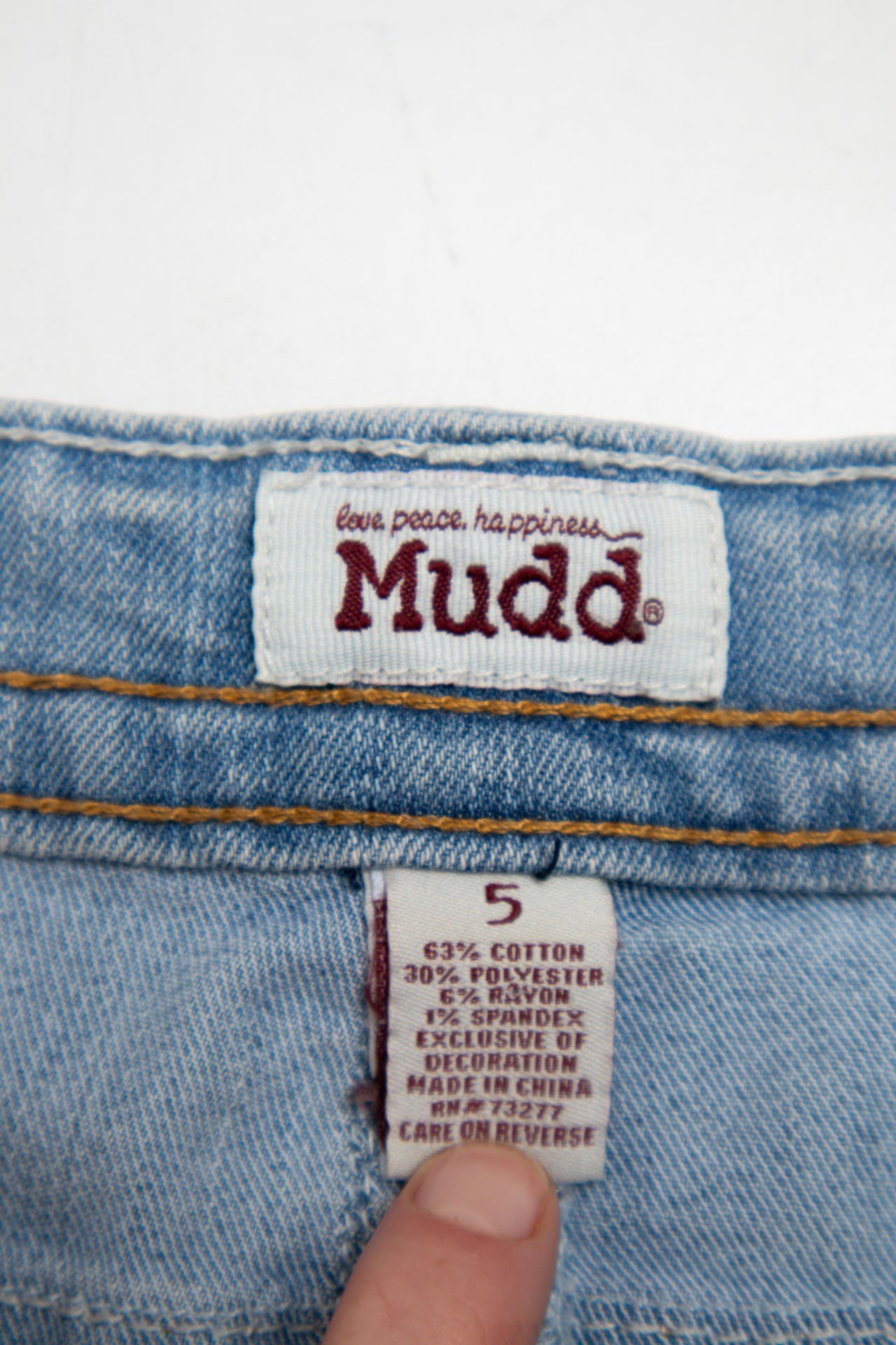 #083 Mudd Denim Shorts Blue | c. 203 | Size 8