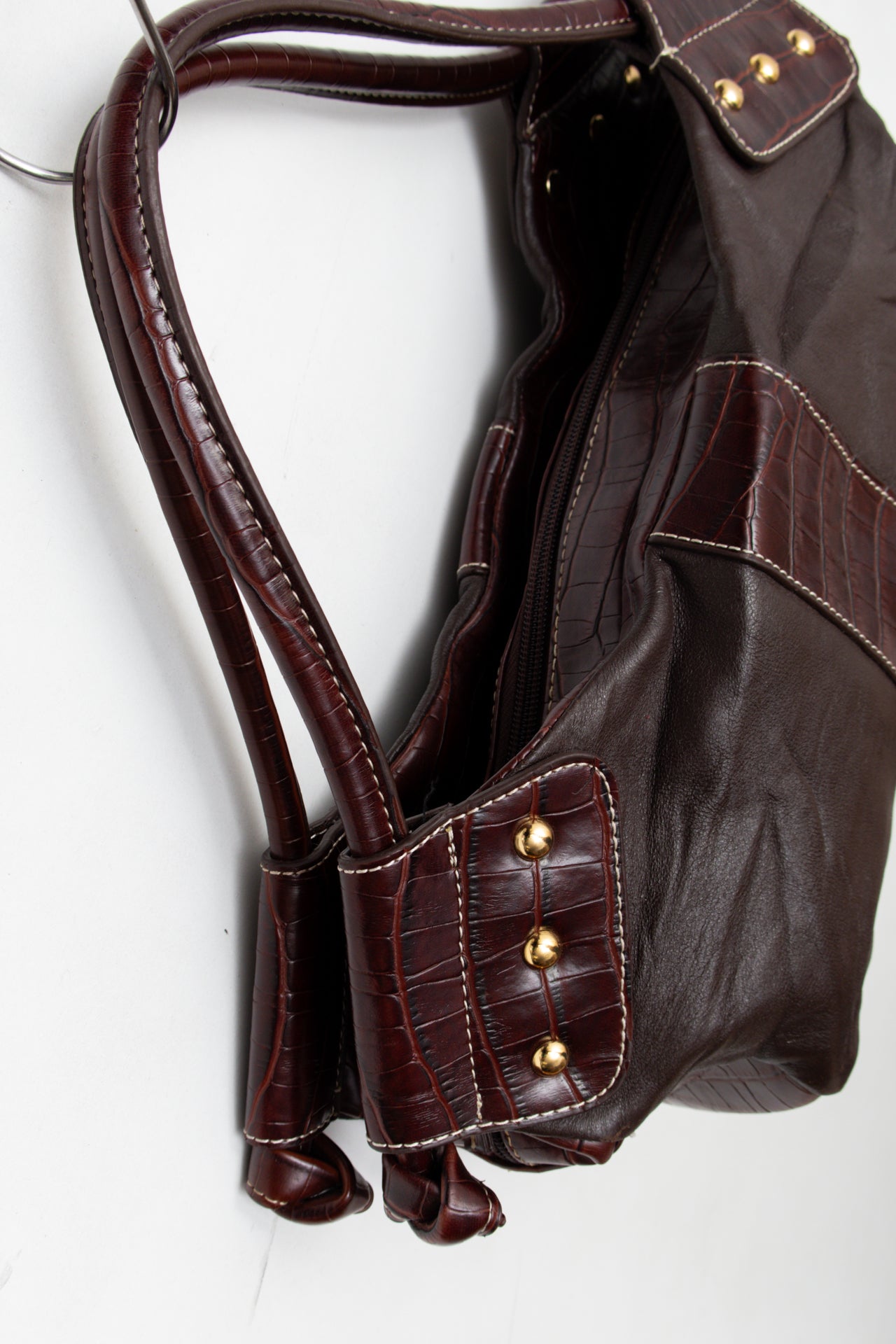 #200 Shoulder Bag Brown | c. 196 | Size