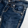 #124 Rock Revival Jeans Blue | c. 209 | Size 6