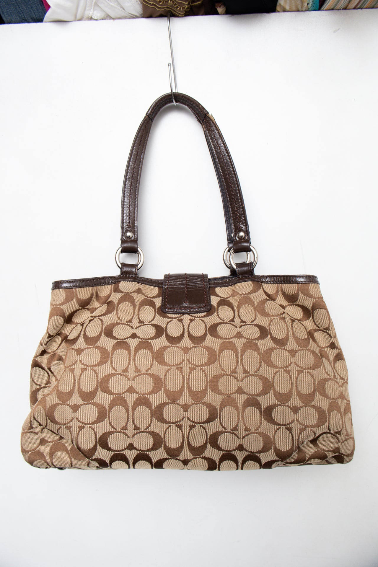 #199 Coach Shoulder Bag Brown | c. 202 | Size