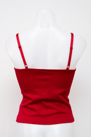 #121 Energeie Cami Top Red | c. 206 | Size 8
