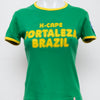 #69 X-cape Feeling T-shirt Green | c. 196 | Size 10/12