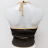 # Gap Halter Top Brown | c. 191 | Size 6