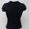 #096 Zara Trf T-shirt Black | c. 199 | Size 8