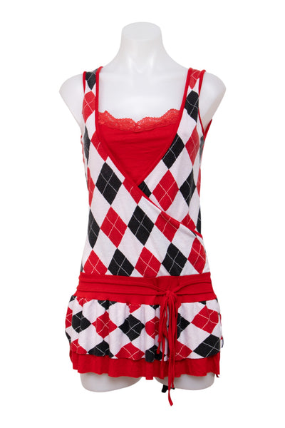 #086 Belle & Coeur Cami Top Red | c. 201 | Size 8