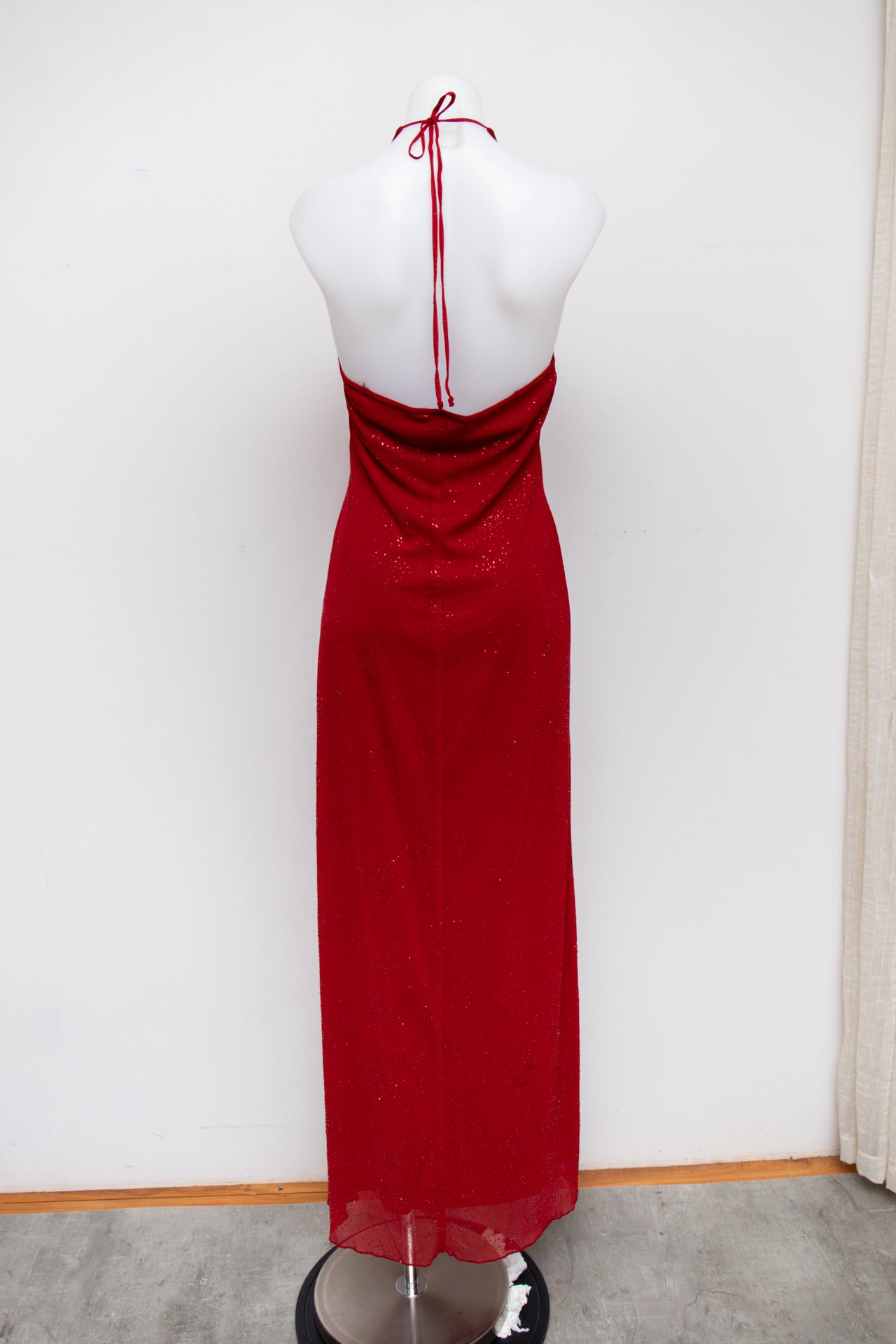 #103 City Triangles Dress Red | c. 193 | Size 12