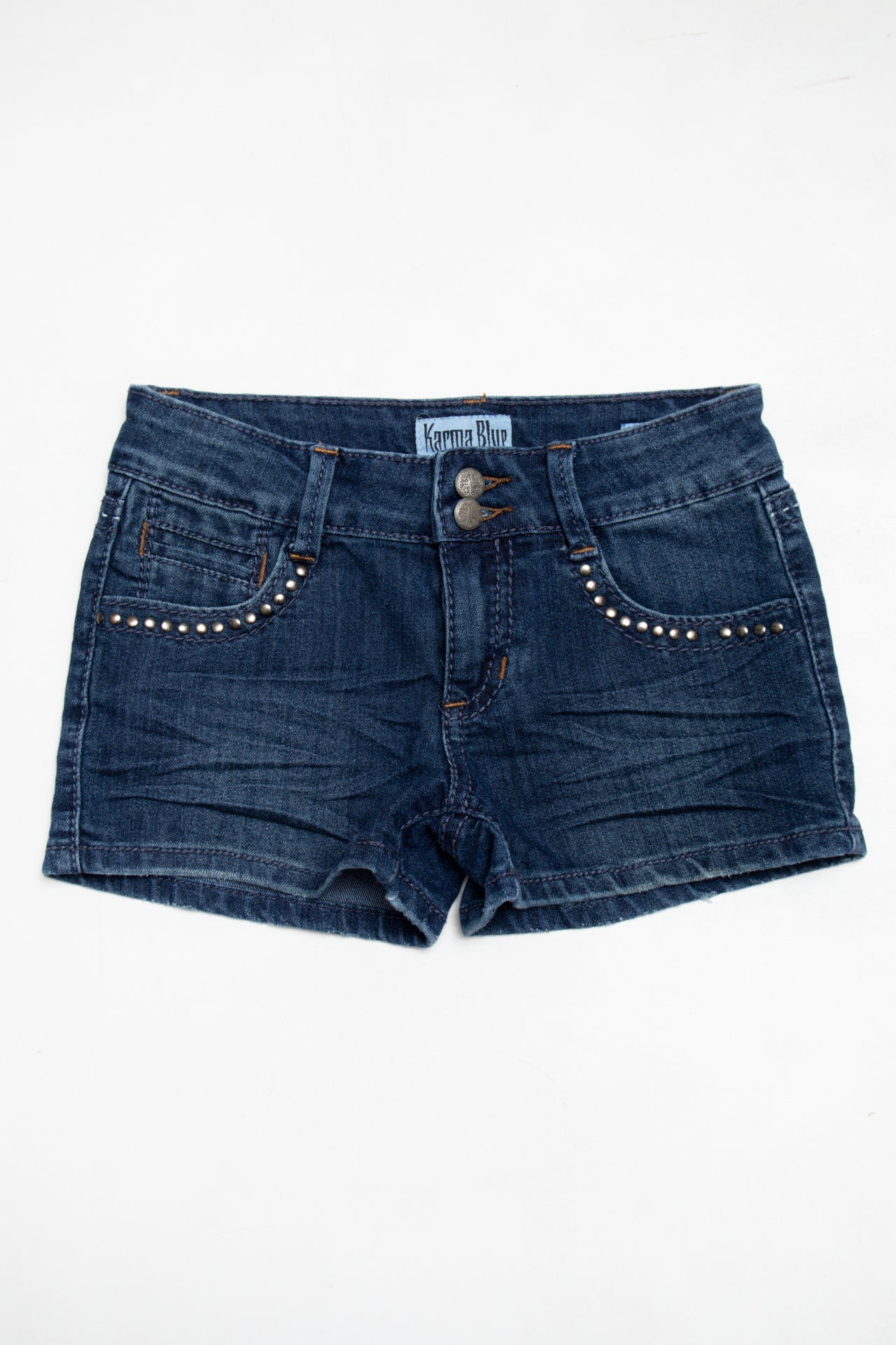 #58 Karma Blue Denim Shorts Blue | c. 179 | Size 4