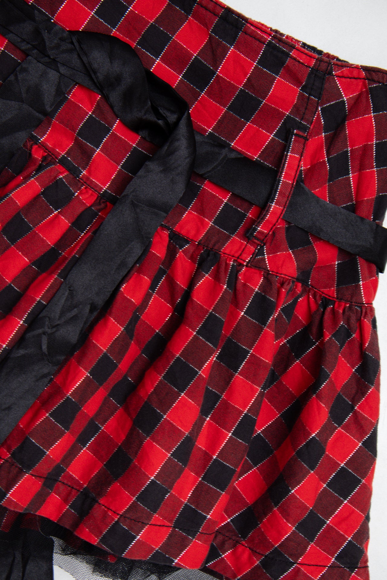 #203 Justice Mini Skirt Red | c. 199 | Size 6
