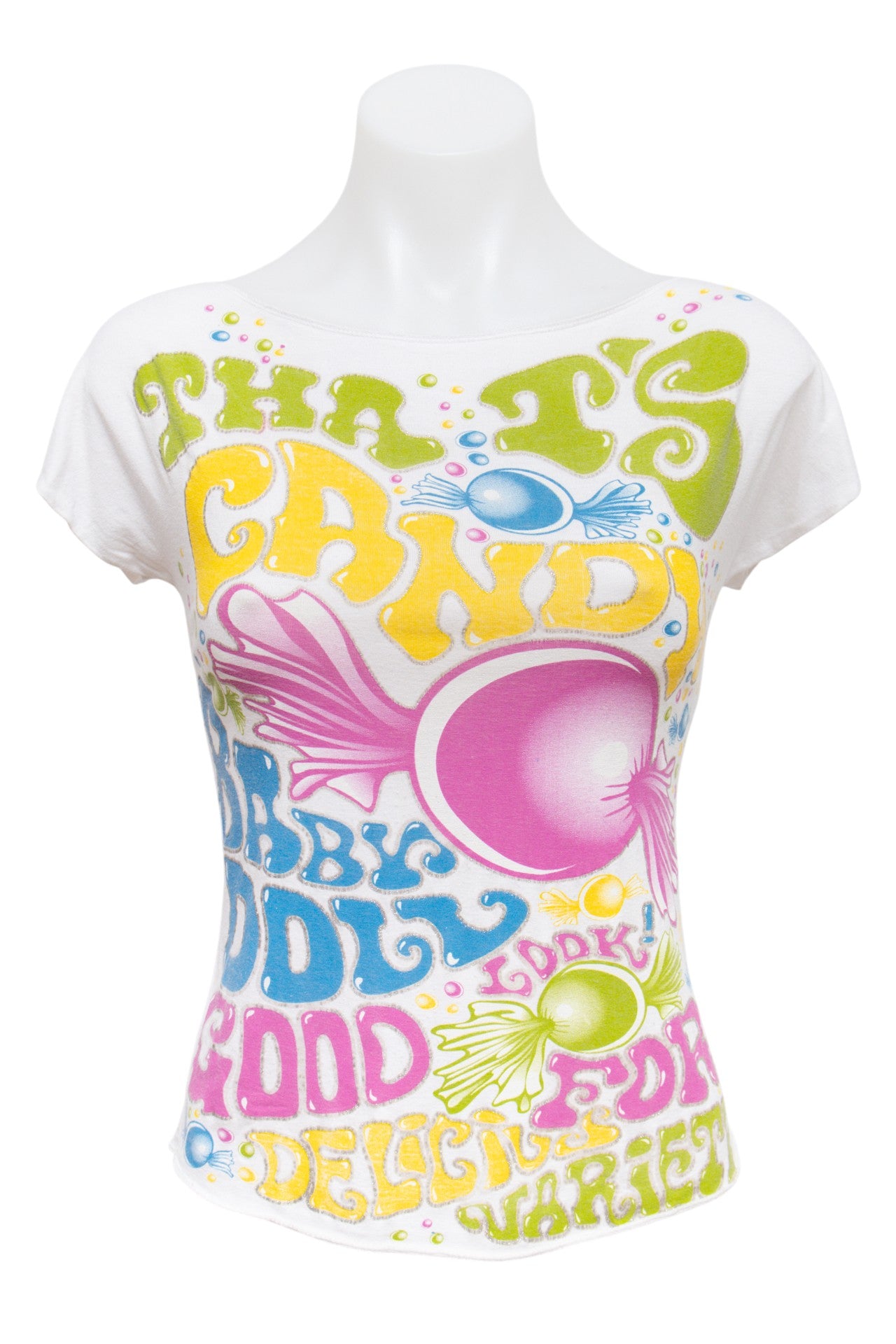 #68 T-shirt White | c. 193 | Size 8